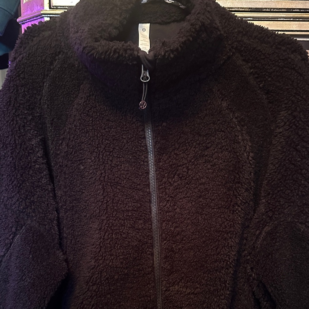 lululemon athletica Black Teddy Jacket
